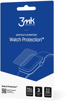 Folia ochronna 3MK Watch Protection na ekran smartwatcha Amazfit GTS 4 Mini 3 szt. (5903108494816)