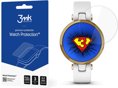 Захисна плівка 3MK Watch Protection для екрану смарт-годинників Garmin Lily 3 шт. (5903108389693)