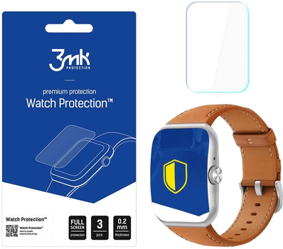 Folia ochronna 3MK Watch Protection na ekran smartwatcha Oppo Watch 3 Pro 3 szt. (5903108490184)