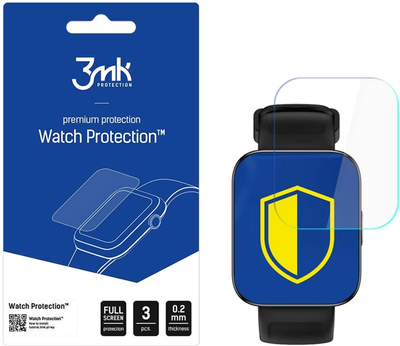 Folia ochronna 3MK Watch Protection na ekran smartwatcha Realme Watch 3 3 szt. (5903108489966)