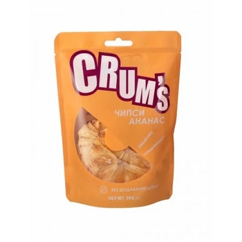 Фруктовые чипсы "Ананас" 35г Crum's НФ-00000396