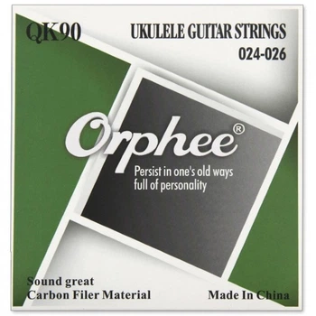 Струны для укулеле Orphee QK90 Ukulele Carbon Filer 24-26