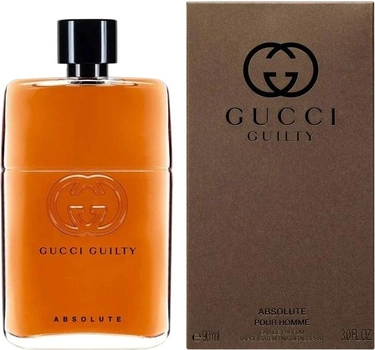 Woda perfumowana męska Gucci Guilty Absolute 90 ml (8005610344157)