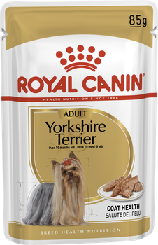 Вологий корм для собак Йоркшир-тер'єр Royal Canin YORKSHIRE ADULT 085 кг