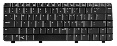 Клавіатура для ноутбука Qoltec HP DV4-1000 Black (7570.HPDV4-1000B)