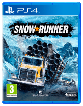Игра Sony PlayStation 4 SnowRunner Русские Субтитры