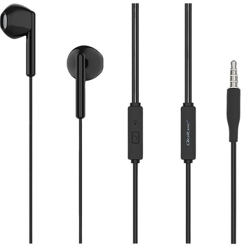 Słuchawki z mikrofonem Qoltec czarne (50833)