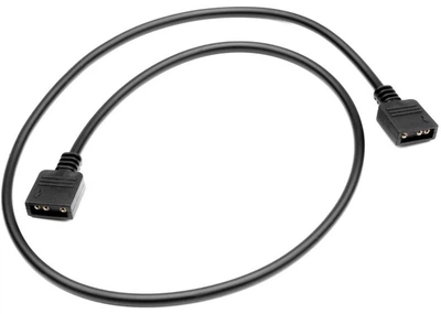 Кабель Спліттер 5V 3PIN ARGB LED Strip Connector 1 -> 1 подовжувач 30см (788225944-1) Чорний