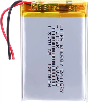 Аккумулятор Li Pol 603450 1200 мАч 3.7В. Liter Energy