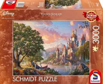 Пазл Schmidt Thomas Kinkade Disney Belles Magical World Бель Магический мир 3000 шт. (57372)