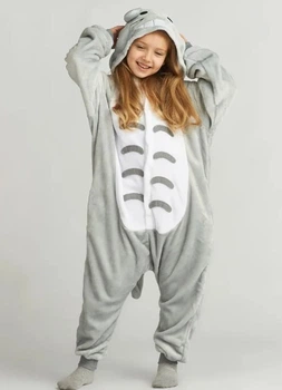 Пижама кигуруми Kigurumi Кот Тоторо для девочек Серый на рост 155-165 см (203541)