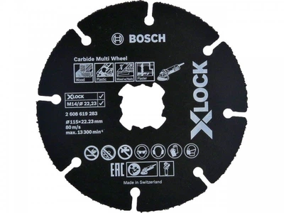 Отрезной круг X-LOCK Carbide Multi Wheel, 115 мм универсальный (2608619283)