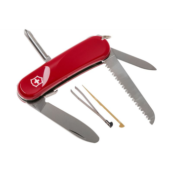 Ніж Victorinox Delemont "Junior 09", 85мм/8функ/червоний (Vx24213.SKE)