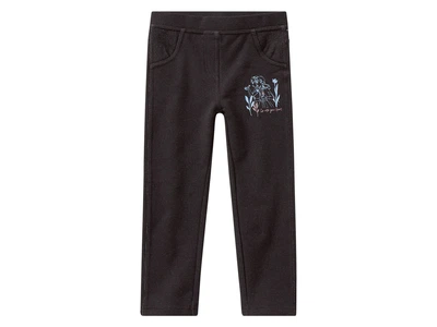 Джеггинсы Skinny двунитка для девочки Disney Frozen 387282 098-104 см (2-4 years) Черный