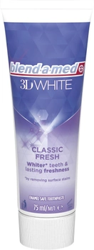Pasta do zębów Blend-a-med 3D White Classic Fresh 75 ml (8006540792971)