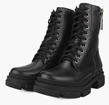 Ботинки высокие ALROMARO 39 Чёрный ALR1798-86MKblack (модель: ALR1798-86MKblack)