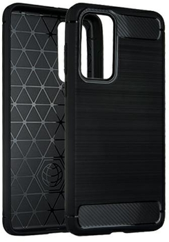 Etui plecki Beline Carbon do Huawei P40 Black (5903657578395)