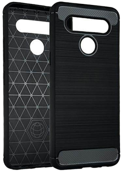 Etui plecki Beline Carbon do Samsung Galaxy A42 5G Black (5903919062297)