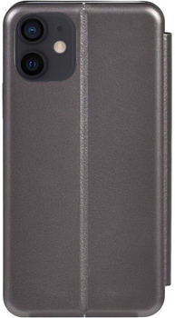 Etui z klapką Beline Leather Book do Apple iPhone 12/12 Pro Black (5903657574908)