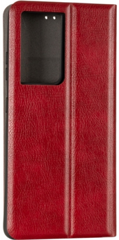 Etui z klapką Beline Leather Book do Samsung Galaxy S21 Plus Red (5903919064673)