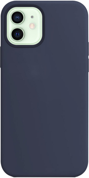 Etui plecki Beline Silicone do Apple iPhone 12 mini Blue (5903657575752)