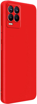 Панель Beline Silicone для Realme 8 4G Red (5904422916329)