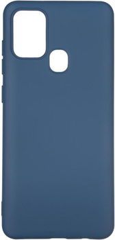 Панель Beline Silicone для Samsung Galaxy A21s Blue (5903657574236)