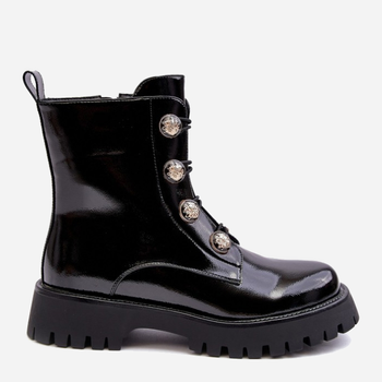 Жіночі зимові черевики високі S.Barski D&A MR870-51 37 Чорні (5905677950144)