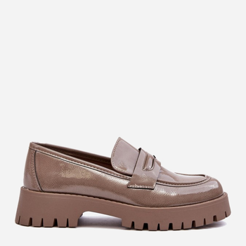 Loafersy damskie Jannah 39 Beżowe (5905677955620)