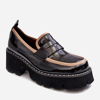 Loafersy damskie S.Barski D&A MR870-32 40 Czarne (5905677950755)