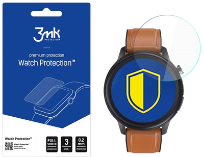 Набір захисного скла 3MK FlexibleGlass для Maxcom FW46 Watch 3 шт (5903108536035)