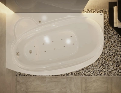 Ванна аероомасажна WGT Rialto Turano L 1705x1020x700 мм AERO LINE