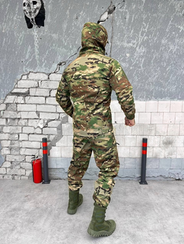 Тактический теплый военный комплект Shark ( Куртка + Флиска + Штаны ), Камуфляж: Мультикам, Размер: L