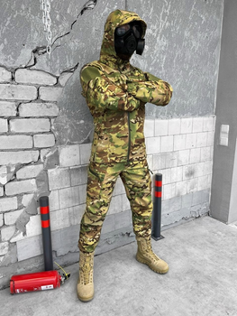 Тактический теплый военный комплект Texpl ( Куртка + Штаны ), Камуфляж: Мультикам, Размер: S