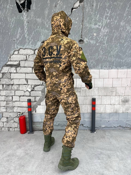 Тактический теплый военный комплект Shark ( Куртка + Штаны ), Камуфляж: Пиксель, Размер: S
