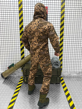 Тактичний теплий військовий комплект Mission ( Куртка + Фліска + Штани ), Камуфляж: Піксель, Розмір: XL