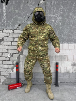 Тактический зимний военный комплект Squad ( Куртка + Штаны ), Камуфляж: Мультикам, Размер: XL