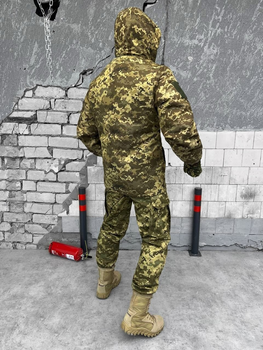 Тактический зимний военный комплект Mystery ( Куртка + Штаны ), Камуфляж: Пиксель, Размер: L