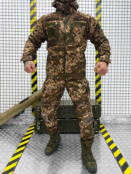 Тактичний теплий військовий комплект Mission ( Куртка + Штани ), Камуфляж: Піксель, Розмір: XL