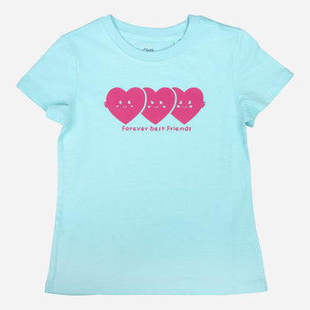 Дитяча футболка для дівчинки OVS 1804448 110 см Блакитна (8056781110614)