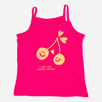 Koszulka na ramiączkach dziecięca dla dziewczynki OVS 1804455 116 cm Różowa (8056781110690)