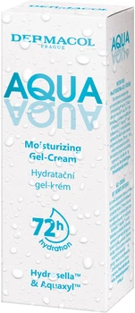 Зволожувальний гель-крем для обличчя Dermacol Aqua Aqua для щоденного догляду за всіма типами шкіри 72h 50 мл (8595003128759)