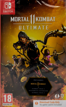 Гра Nintendo Switch Mortal Kombat 11 Ultimate (Електронний код) (5051890324849)