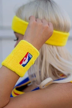 Напульсник на руку NBA оne size желтый