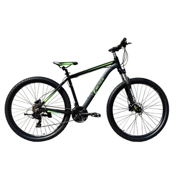 Велосипед горный E-motion MTB29 GT рама 21" чёрно-зелёный (EMMTB29GT21BG)
