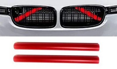 Декоративні вставки в радіаторні грати BMW F30 F32 3 4 Серії БМВ Червона