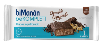 Pakowanie batoników czekoladowych Bimanan Bimanan Bekomplett Gluten Free Cereal Crisp Chocolate Milk 20 szt po 47 g (3175681215344)