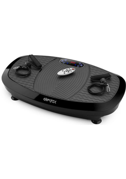 Виброплатформа 3D Gymtek XP750 Intense Black (2 мотора) до 180 кг + Эспандеры и Bluetooth