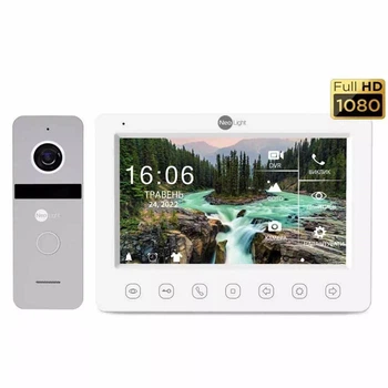 Домофон с видео NeoLight NeoKit FHD PRO Silver