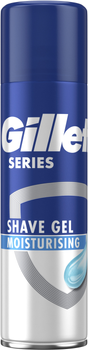 Гель для гоління Gillette Series Moisturizing Зволожувальний 200 мл (3014260220051)